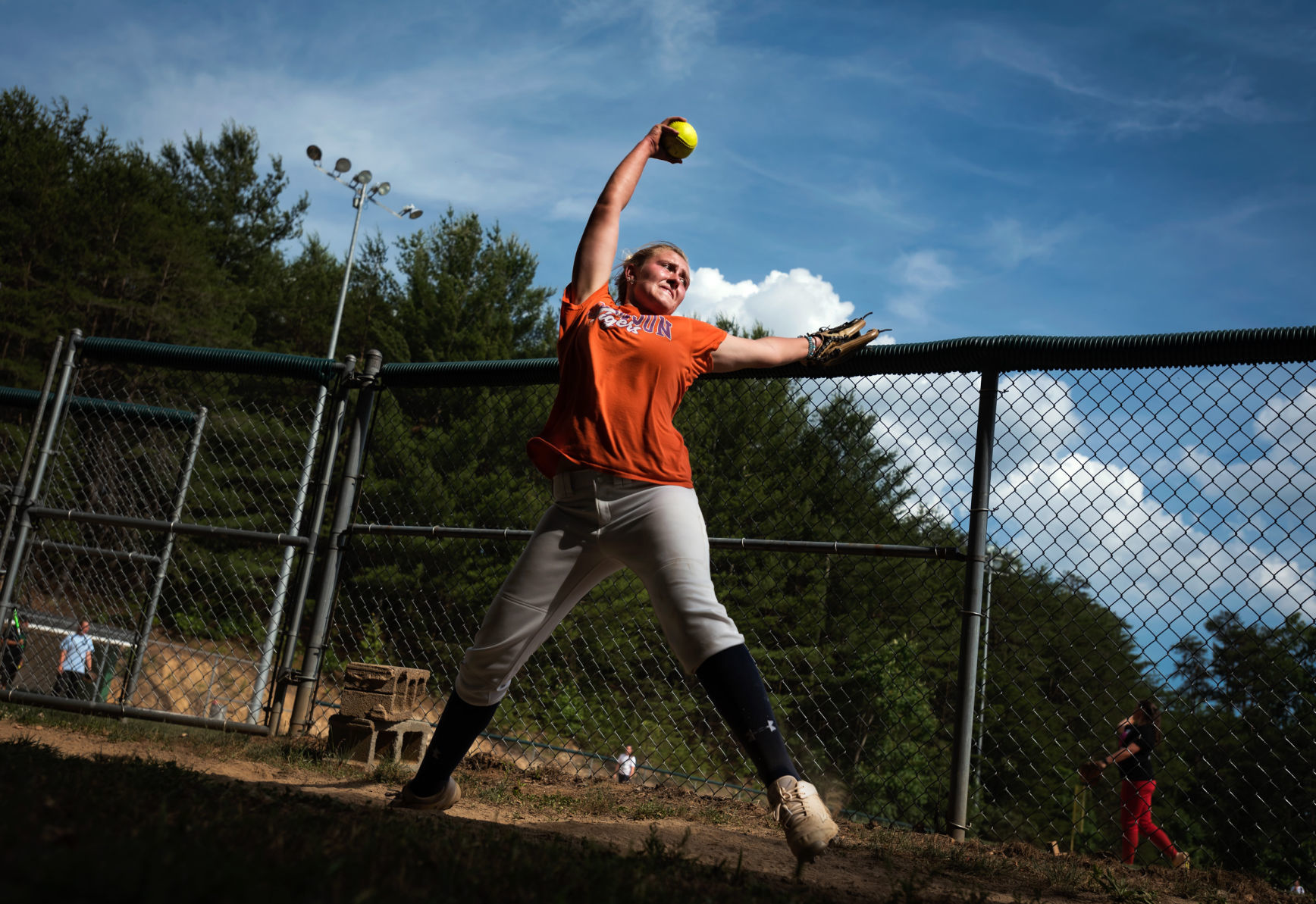 North Stokes Softball Practice